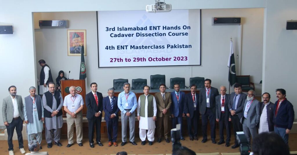 3rd Islamabad ENT Hands On Cadaver Dissection Course